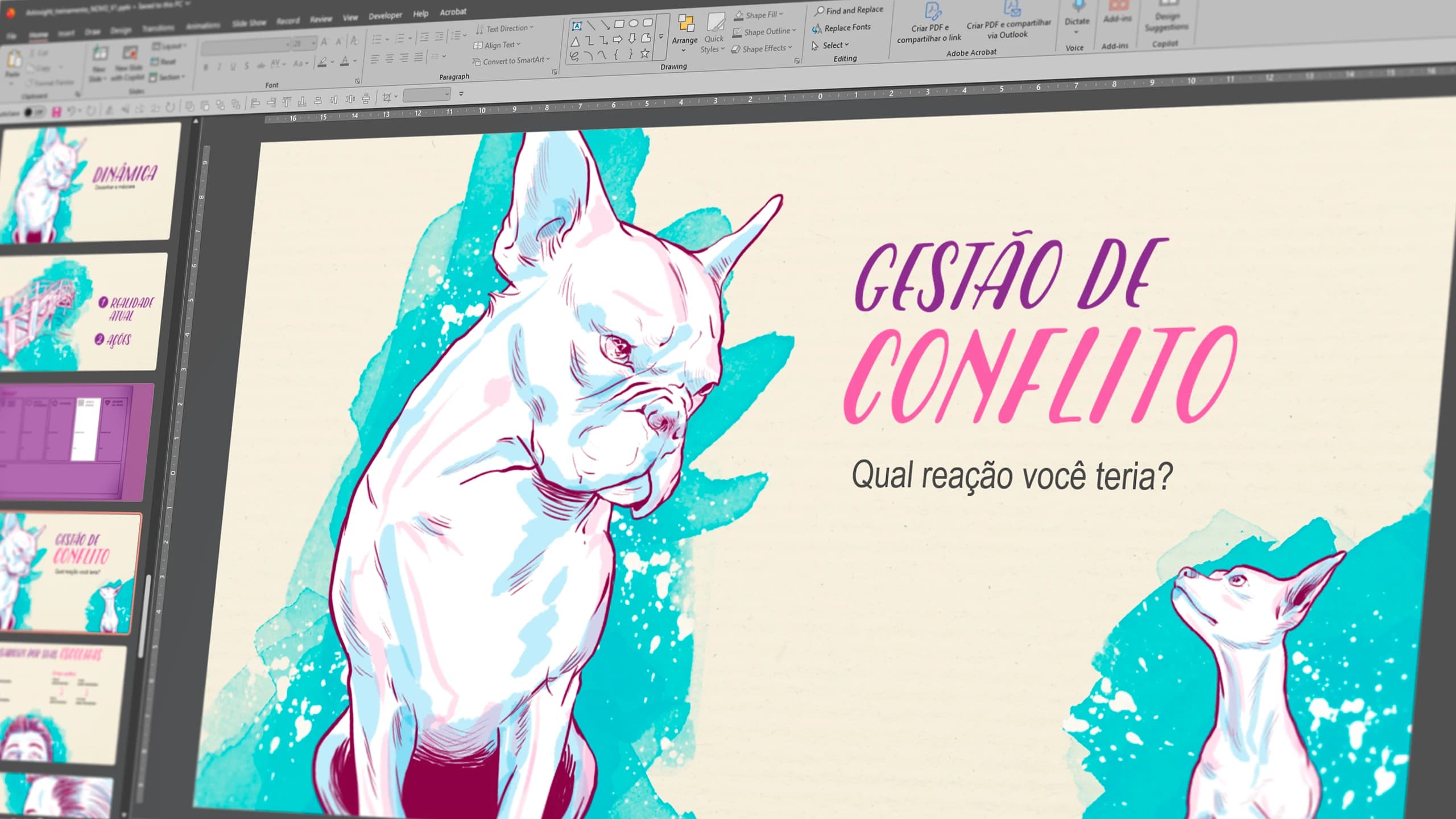 Peça 2 do projeto Branding e apresentações